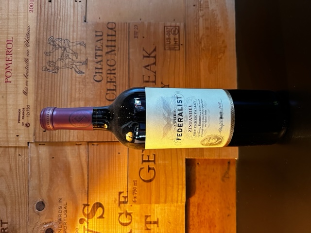 2019 The Federalist Dry Creek Zinfandel THUMBNAIL