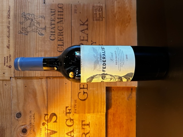 2018 The Federalist Honest Red Blend THUMBNAIL