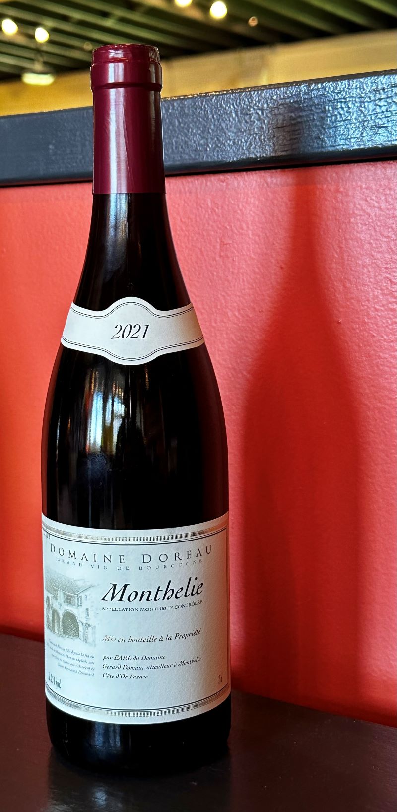 2021 Domaine Doreau Monthelie THUMBNAIL