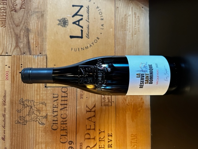 2020 La Reserve Saint Dominique Vacqueyras MAIN