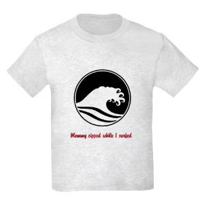Mommy sipped while I surfed ›› Kid's Tee THUMBNAIL