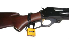 Keyed Alike California Appoved Gun Cable Lock THUMBNAIL
