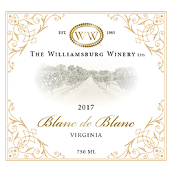 2017 Blanc de Blanc Sparkling MAIN