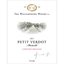 2017 Monticello Petit Verdot, Limited Release THUMBNAIL