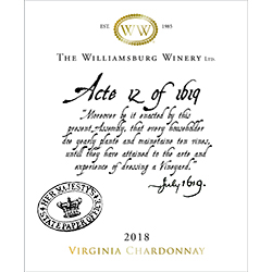 2018 Acte 12 Chardonnay MAIN