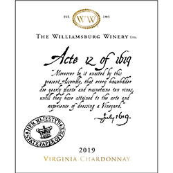 2019 Acte 12 Chardonnay THUMBNAIL