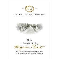 2019 Barrel Aged Virginia Claret THUMBNAIL