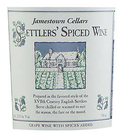 Jamestown Cellars Settlers' Spiced Wine THUMBNAIL