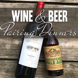Wine Pairing Dinners